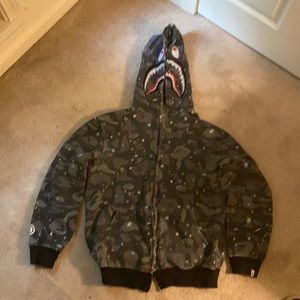 Used Glow in the Dark A Bathing Ape Hoodie